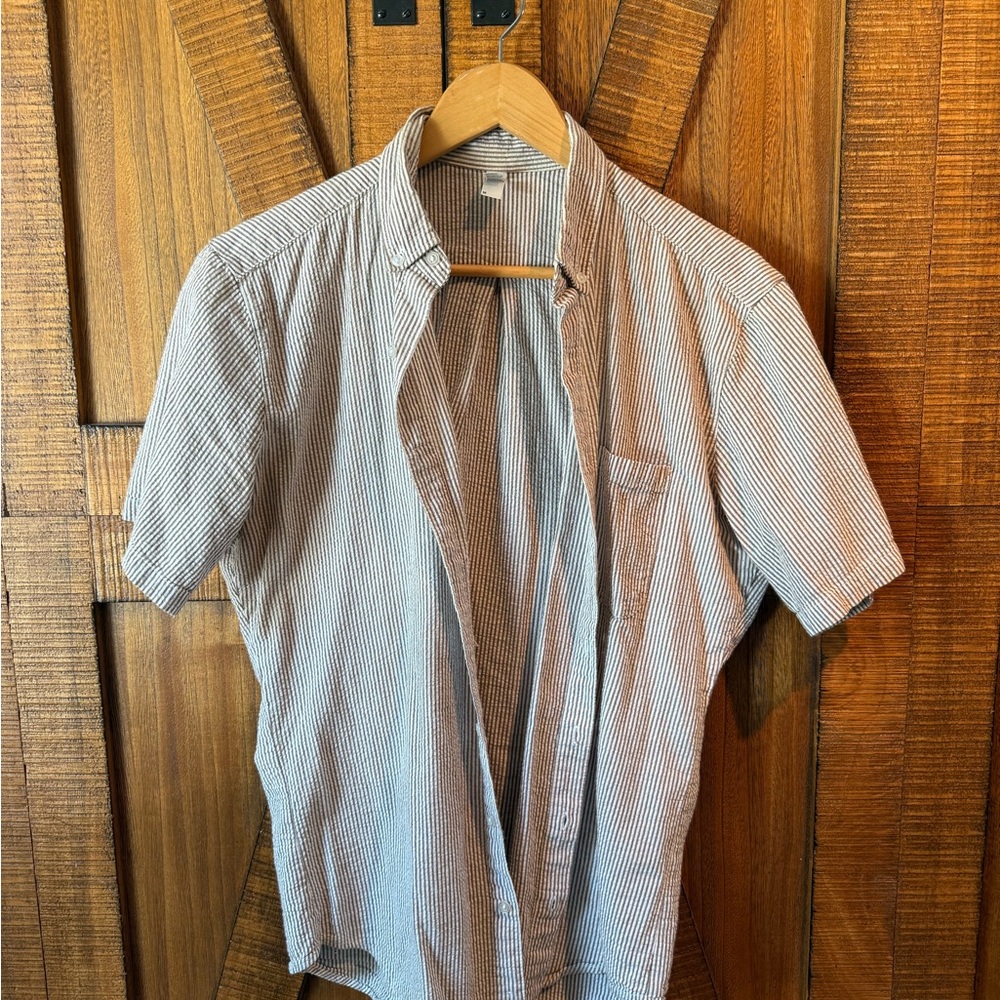 American Apparel button down striped shirt